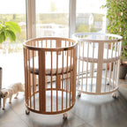 Baby Bed Smart 9-in-1  Natural Wood