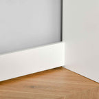 HOMCOM Office Desk, 80x45x75 cm Space-Saving Desk with Keyboard Tray, Document Drawer, White