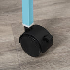 2-in-1 Bird Cage Indoor Aviary with 4 Wheels and Removable Trays, 51.5x50x140cm