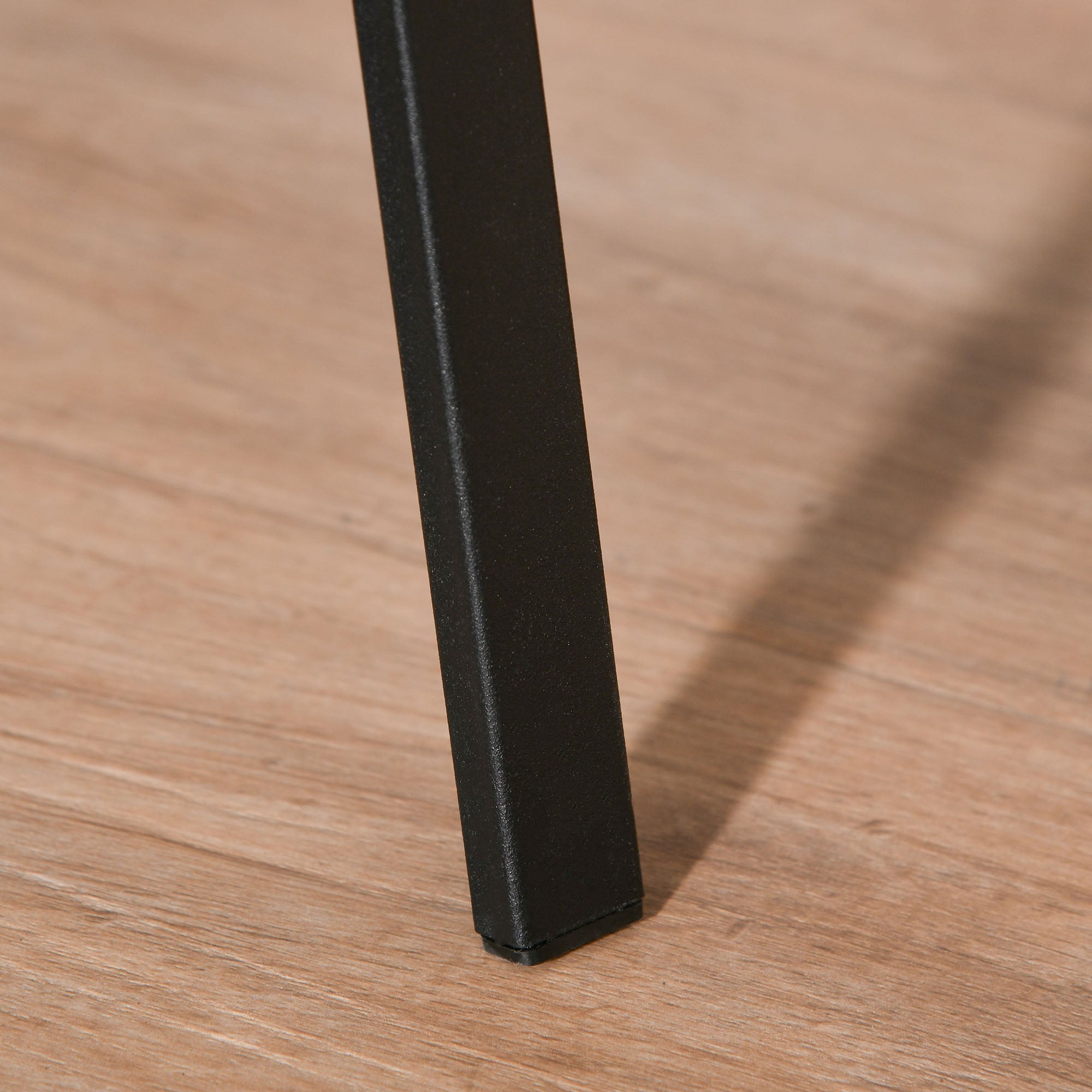 Modern Vertical Coat Rack for Entryway, 45x45x180cm, Black