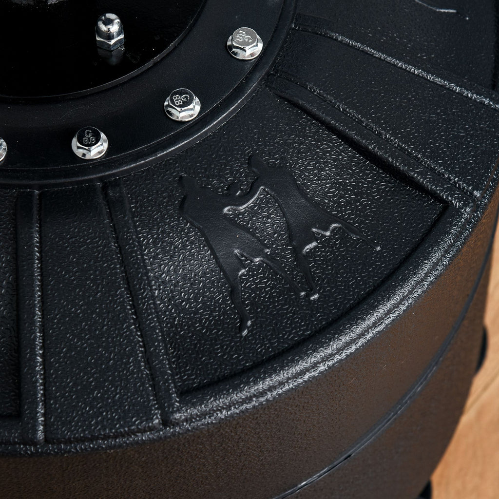 3 in 1 Free Standing Punching Bag with 2 Speedballs, Rotating Bar and Punching Bag, Height Adjustable from 160-230cm, Black