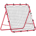 SPORTNOW Soccer Rebounder Net, Easy Assembly, 5 Adjustable Angles