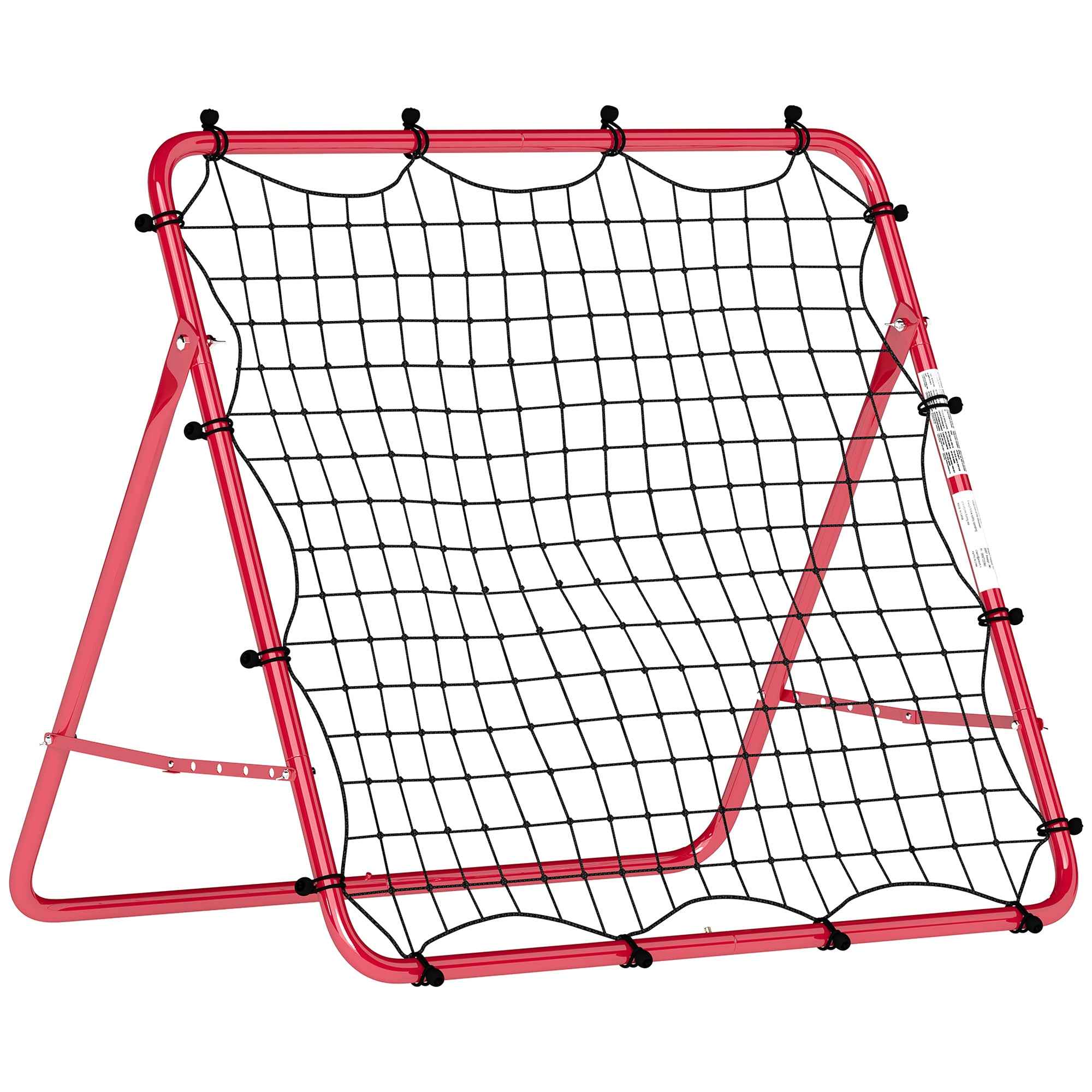 SPORTNOW Soccer Rebounder Net, Easy Assembly, 5 Adjustable Angles