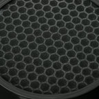 Air Purifier with HEPA Filter and Activated Carbon, 3 Adjustable Speeds, Covered Area 18㎡, for Dust, Smoke, Odors, Pollen