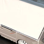 Outsunny 6x3m White Anti-UV PE Carport Replacement Cover with Bungee Cords