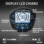 Outsunny Metal Detector 3 Modes Adults, IP68 Waterproof Coil, LCD Display