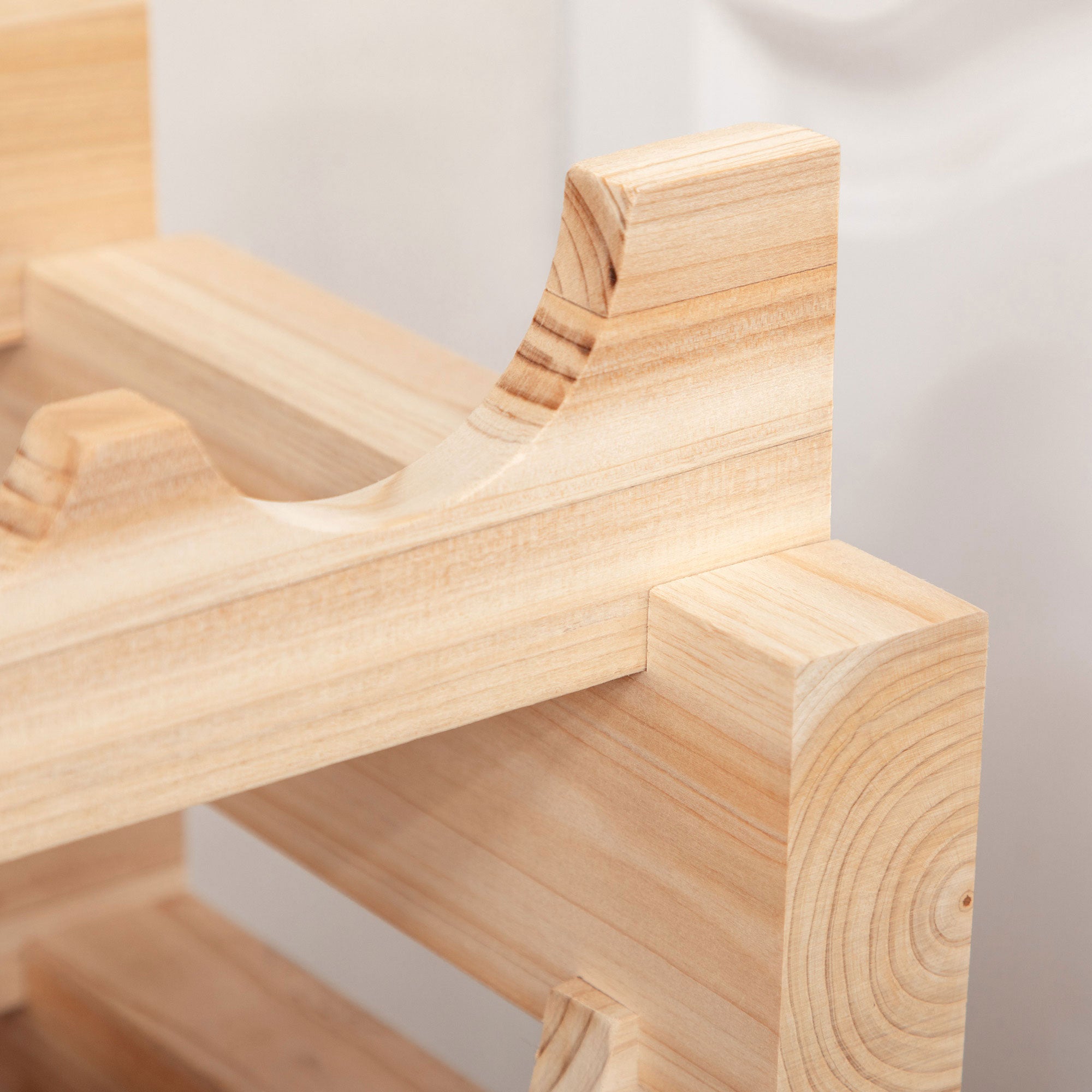 Pine Wood Wine Rack, Wine Cellar with 8 Shelves for 96 Bottles, 114x28x113.5 cm, Wood Color