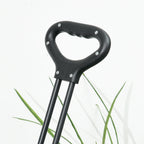 Outsunny garden trolley 110L with telescopic handle and 15l thermal bag in steel and fabric, blue - Borgè