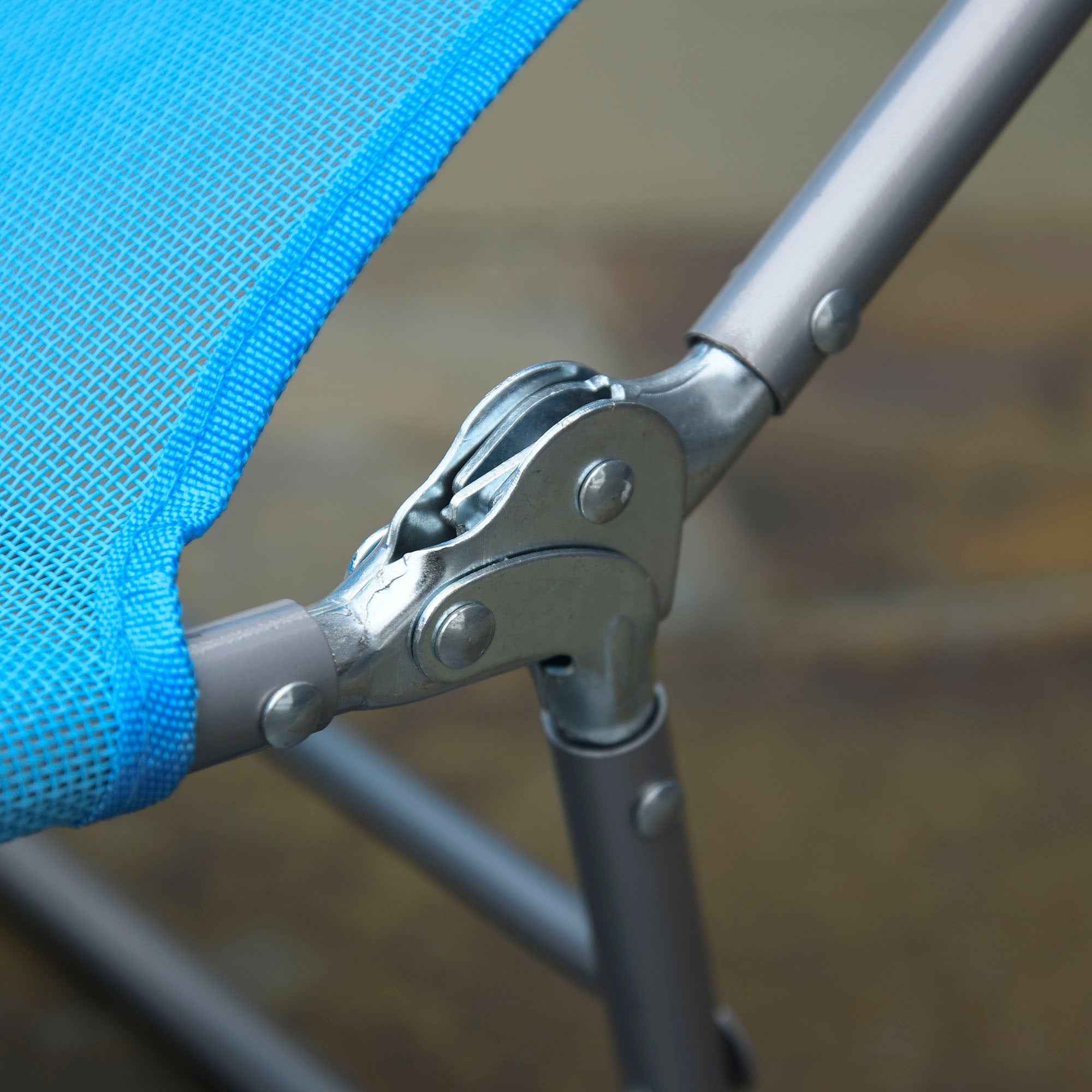 Outsunny Folding Sun Lounger with Reclining Backrest and Cushion, 182x56x24.5cm