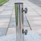 Marble Garden Umbrella Base Stand Weight 25kg 40×40×36cm