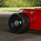 Hydraulic Jack Low Lift 8-38cm, Reinforced Steel with 2.5 Ton Capacity, Red