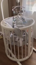 Baby Bed Smart 9-in-1  White