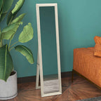 HOMCOM Modern Full-Length Floor Mirror, 37x157 cm, Grey