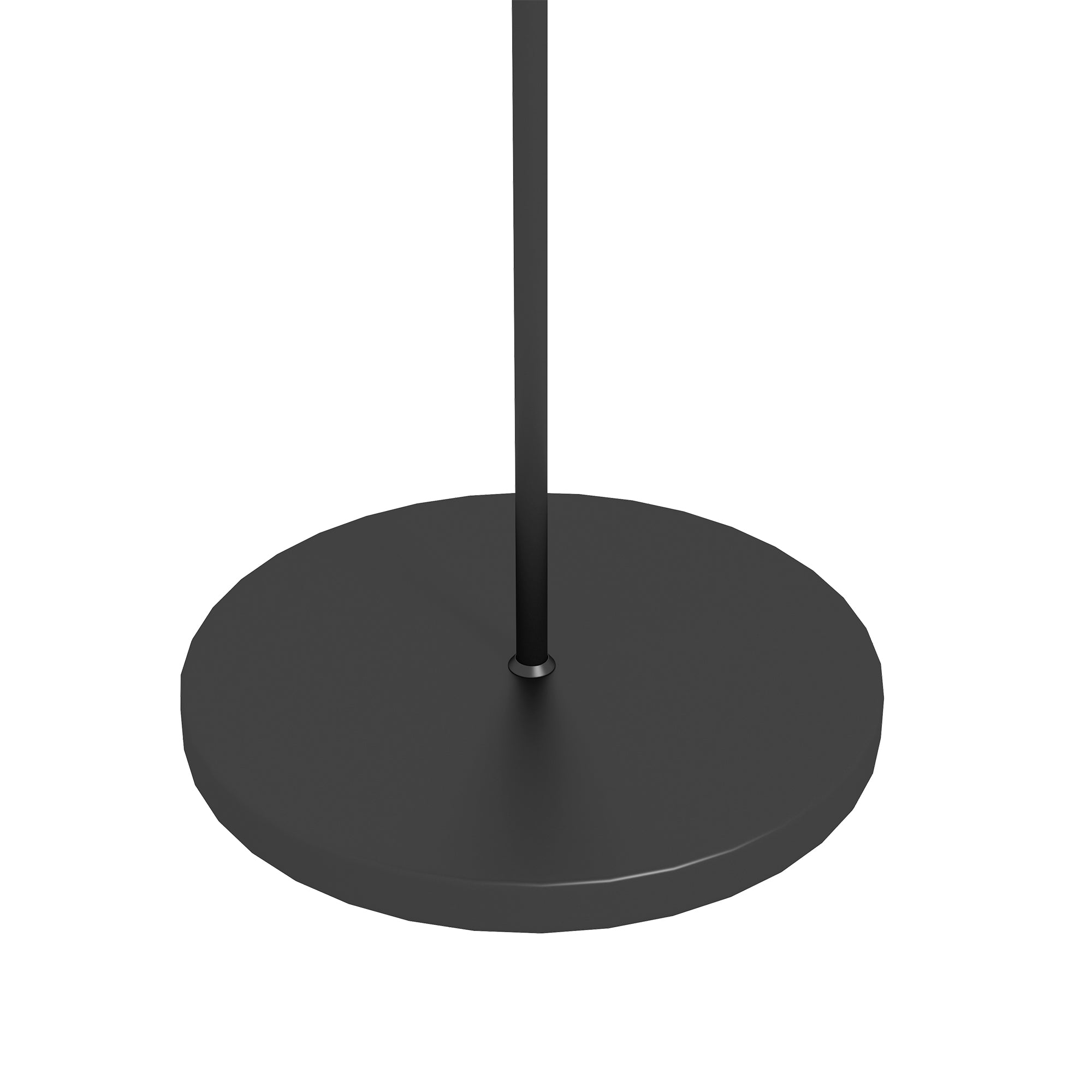 Solar Garden Lamp with LED Lighting, in Steel and PE Rattan, Ø34x130 cm, Yellow