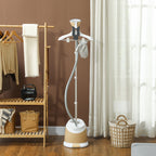 1800W Vertical Steam Iron with 1.8L Tank, Adjustable Height and Accessories, Gold
