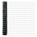 Outsunny Steel and PVC Fence Netting for Outdoor Spaces, 25m Roll and 1.7m Height, Green