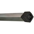 Set of 2 Folding and Portable Work Stands with Non-Slip Worktop, Yellow and Black, for DIY