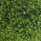 HOMCOM Set of 2 Artificial Boxwood Plants in PE, Ø40 cm, for Indoor and Outdoor Use, Green