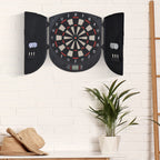 8 Player Electronic Dartboard with 6 Darts, LCD Screen, 2 Doors and 26 Game Modes