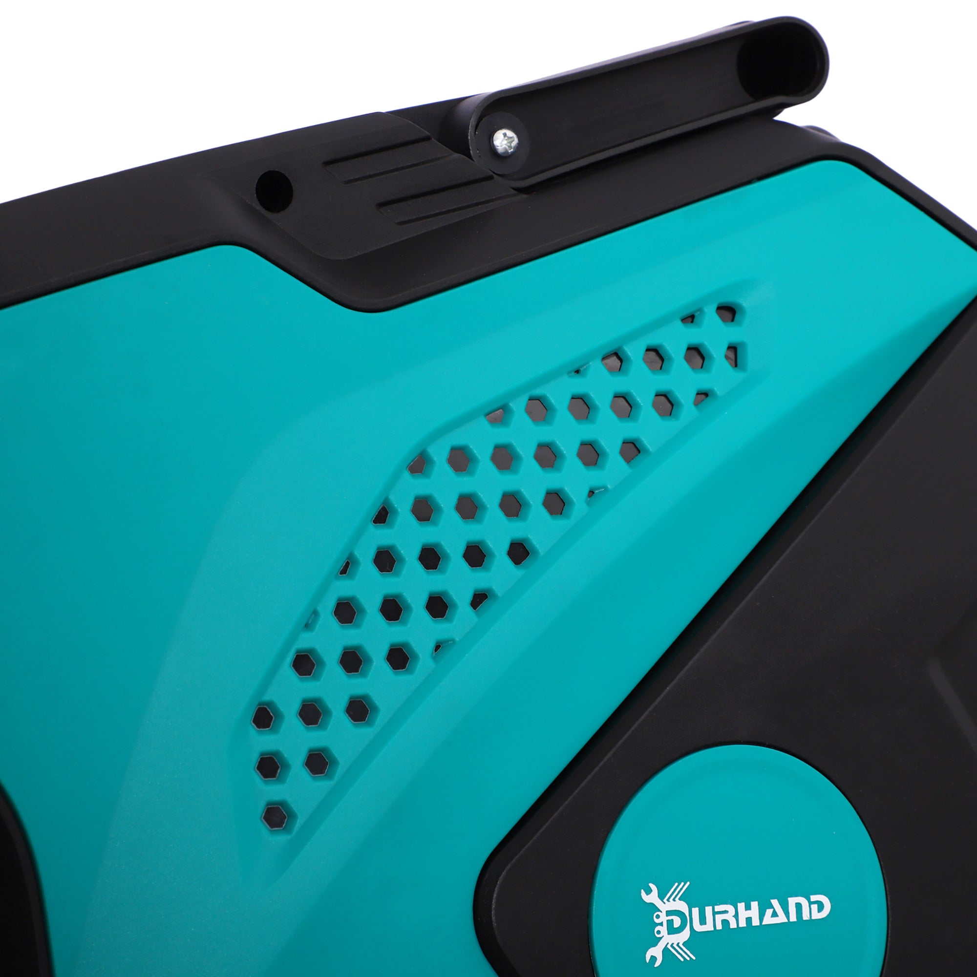 Automatic Wall-Mounted Hose Reel with 7 Watering Modes, Plastic, 44x22.5x41 cm, Black and Green