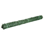 Outsunny Faux Ivy for Balcony in Anti-UV PE, Artificial Hedge Roll with Leaves, 240x100cm, Dark Green