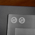 Bioethanol Fireplace in Metal and Glass, 3h of Combustion with 1.5L Tank and 25m² Coverage, 60x26x50 cm, Black