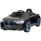 BMW - Electric Car for Children 3-6 Years with BMW License with Remote Control, Box and Headlights, 115x67x45 cm, Black - Borgè
