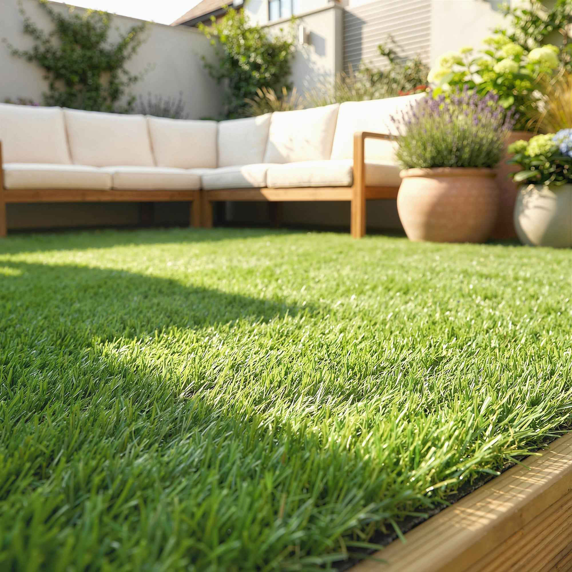 Outsunny 22 Pieces Synthetic Grass Mat, 30x30 cm, 25 mm Pile, Green