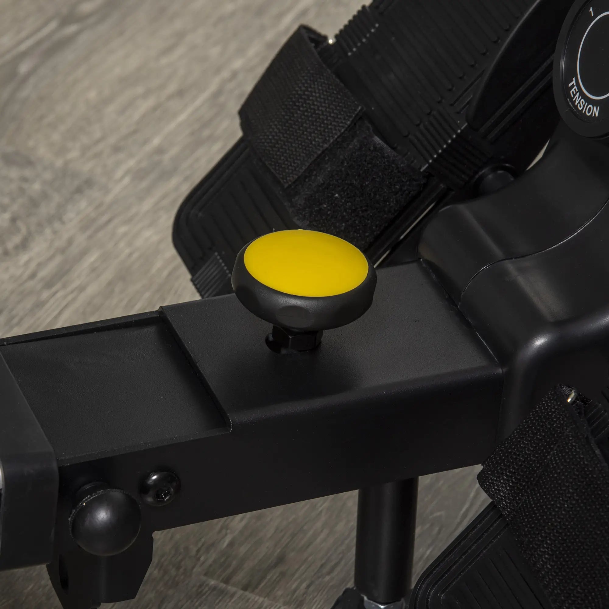 Folding Magnetic Rowing Machine for Home Training, 8-Level Adjustable Flywheel and LCD Monitor, 185x58x57cm, Black - Borge' Group Limited