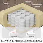 Lift Massage Reclining Chair with 2 Pockets and Remote Control, 93x104x105 cm, Light Brown 5