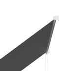 Outsunny Awning with Arms with Manual Opening, Inclination and UV30+ Protection, 150x120 cm, Gray - Borgè