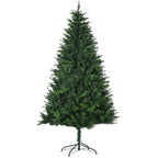 CHRISTMAS TREE -  Artificial Christmas Tree 180cm with 786 Branches, 2 Sections and Metal Base, Green