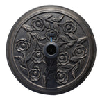 9kg Resin Umbrella Base with Bronze Finish Φ45.5 x 31.5cm Black - Borge' Group Limited