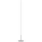 HOMCOM 150cm High LED Floor Lamp with Adjustable Color Temperature and Remote Control, Silver