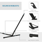 Outsunny Adjustable Hammock Support Frame Max. Capacity 120kg