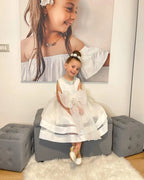 3 Piece Storage Bench Set with 2 Velvet Ottoman Stools, Pearl Grey