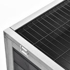 Wooden Rabbit Hutch with 4 Wheels, Rabbit House and Ramp, 90x53x59cm, Grey