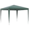 Garden Gazebo 3x3 m Foldable and Portable with Anti-UV Cover, Green