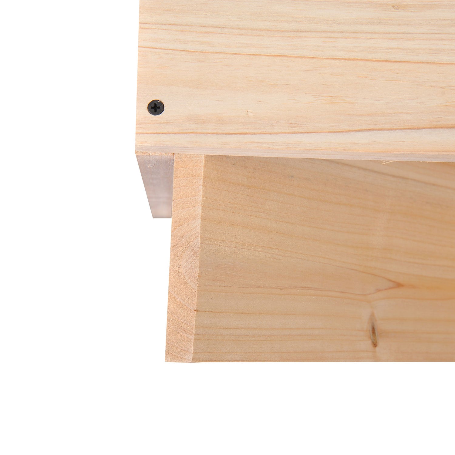 HOMCOM Bottle Rack Cabinet for Wines and Spirits 24 Bottles, 4 Sections Natural Wood, 50 x 26 x 50cm - Borgè