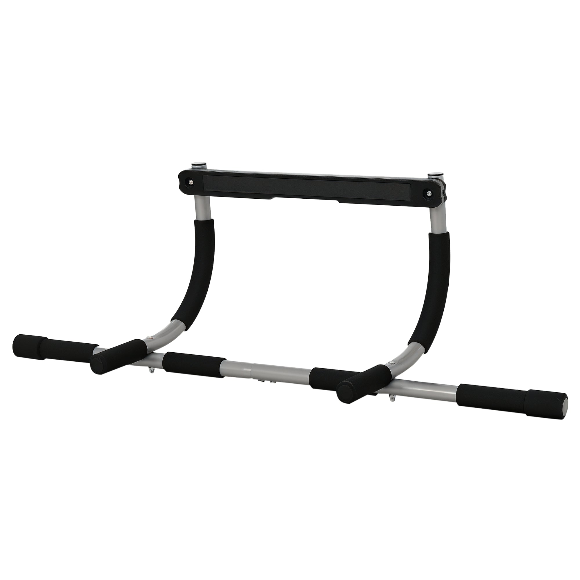 Door-Mounted Pull-Up Bar, Screw-Free Installation and Steel Tube Frame, Max. Weight: 110 kg