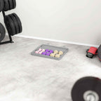 HOMCOM 6kg Fitness Dumbbell Set with Non-Slip Grip and Carrying Case, Multicolor