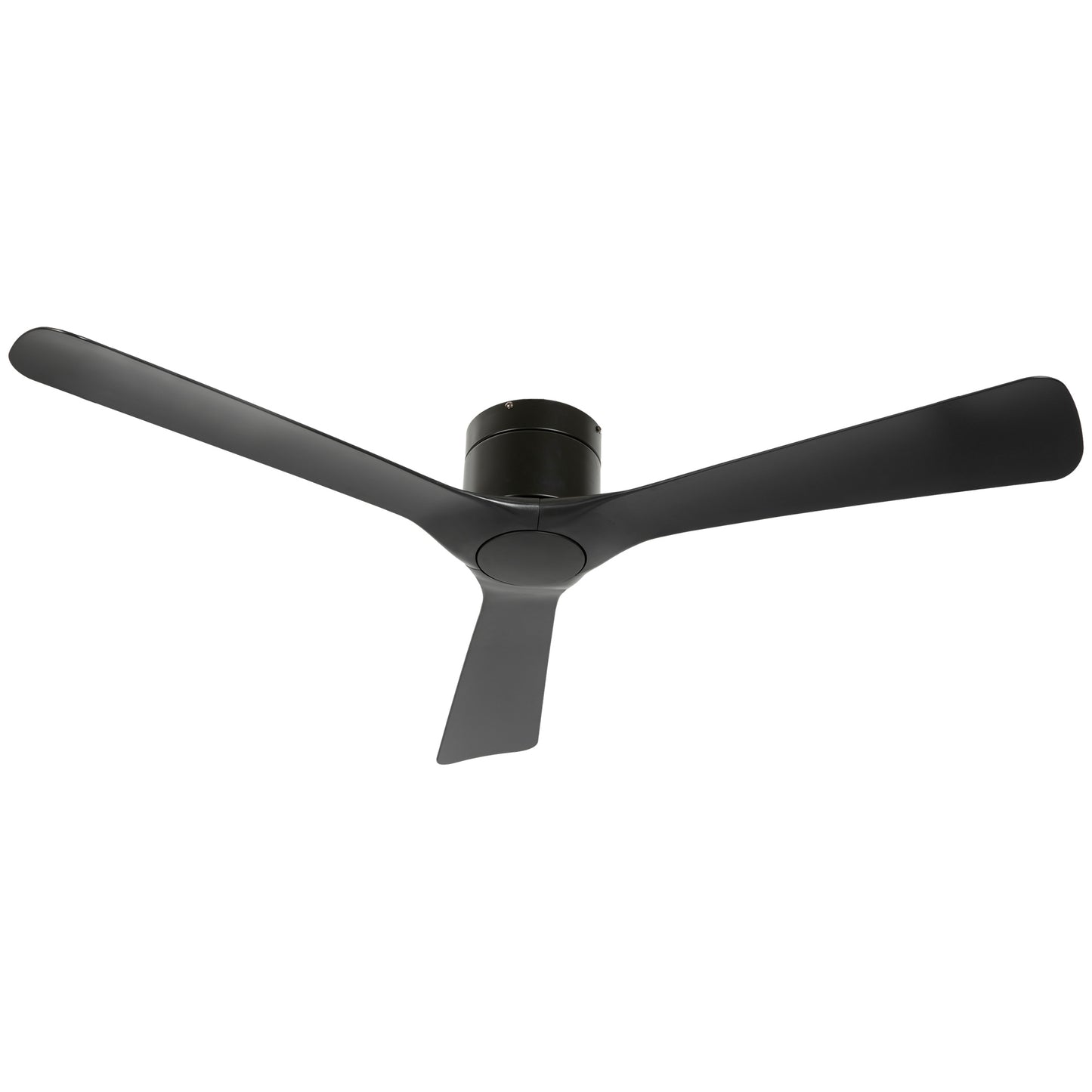 HOMCOM Reversible 3-Blade Ceiling Fan with 6 Speeds, Timer up to 8 Hours and Remote Control, Black - Borgè