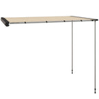 2.5x1.6m Waterproof Adjustable Height Side Car Roof Awning, Khaki