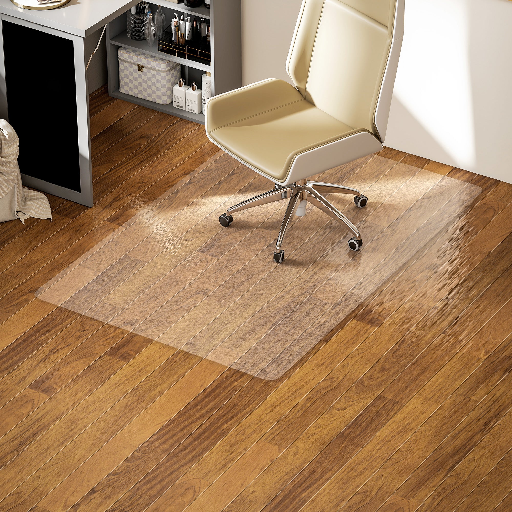 100x150cm Clear Plastic Floor Protector for Office Chairs