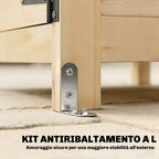 Outsunny Outdoor Cabinet: Garden Shed with Ventilated Door and Anti-Tip Kit.