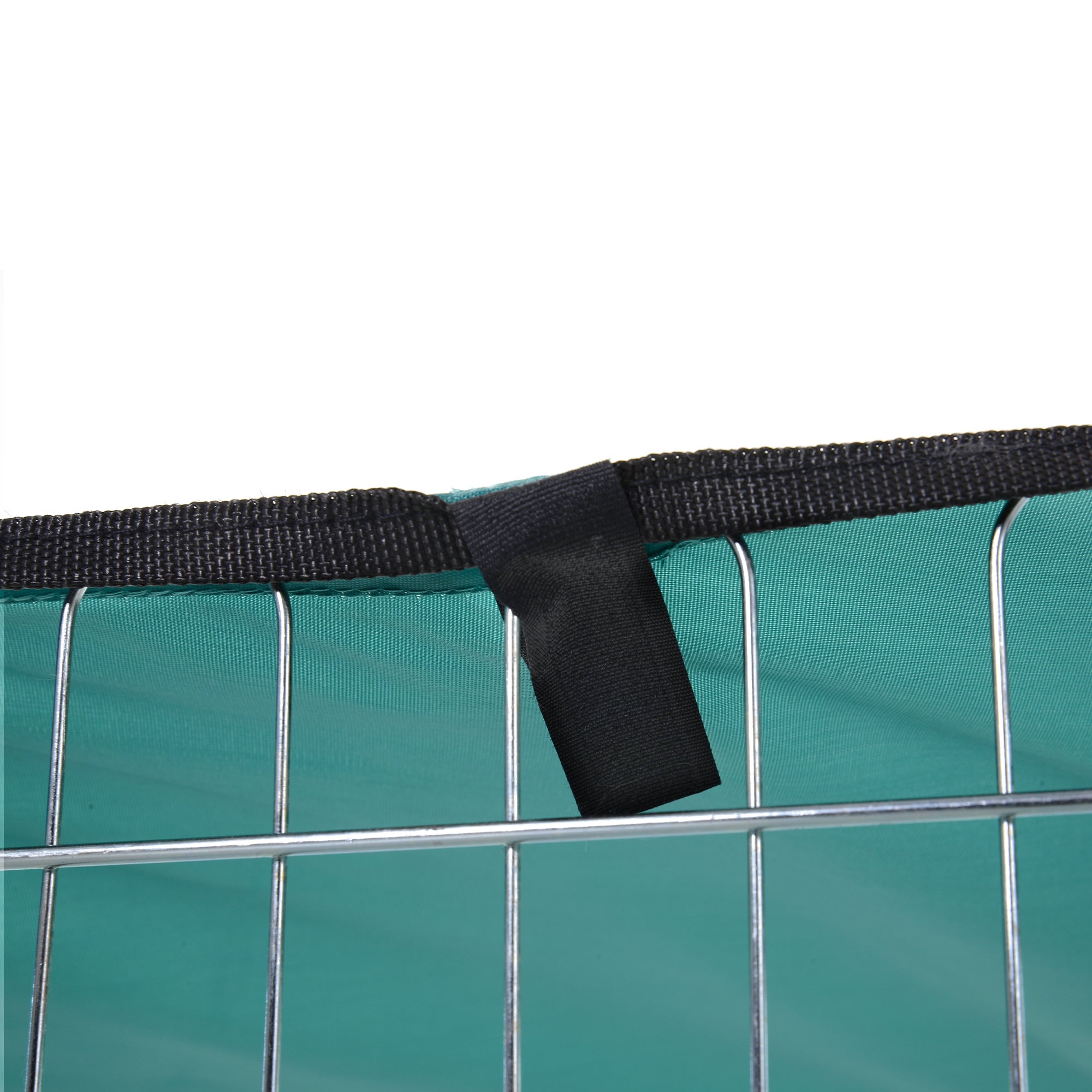 Folding Wire Playpen for Dogs and Puppies Ø120x60 cm with Waterproof Polyester Cover