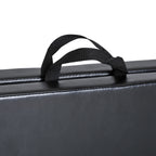 Foldable Gymnastics Mat, 5cm Thick and Non-Slip Fitness Mat, 180x60x5cm, Black