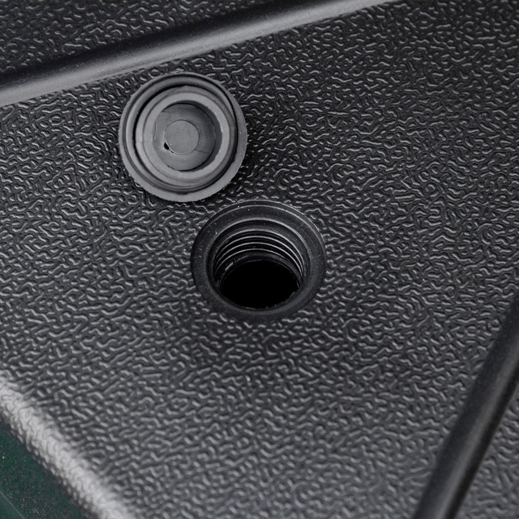 Plastic Umbrella Base Fillable with Water and Sand 28-40 kg, for 38-48 mm Poles, Ø60 cm, Black