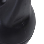 8kg Kettlebell for Sports and Fitness with Flat Base and Handle, Kettlebell Weights for Home Gym Training, 22x17x24 cm, Black