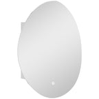 LED Bathroom Cabinet, Anti-Fog, 3-Color Dimmable Lighting, White, Wall Mounted